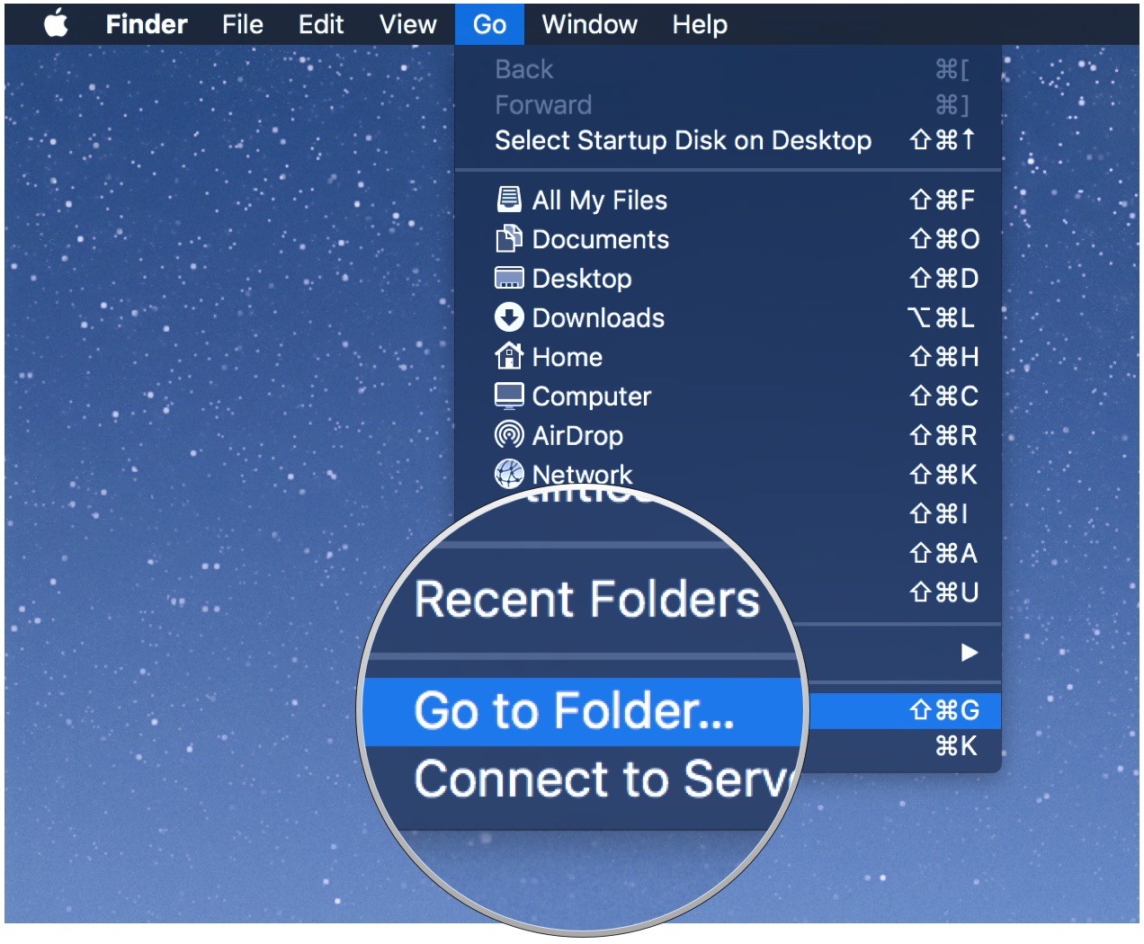 Go To Folder Mac Library
